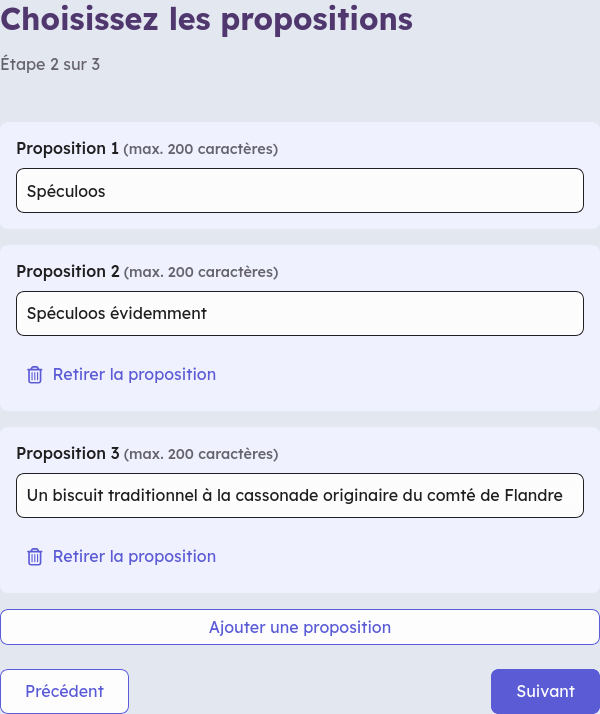 image étape 2 sondage classique