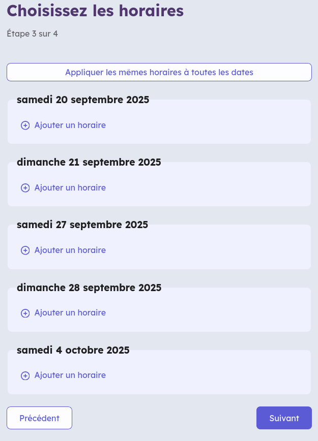 image étape 3 sondage date