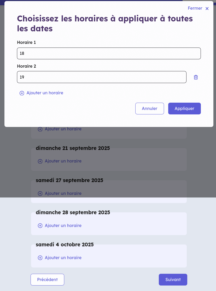 image étape 3 sondage date