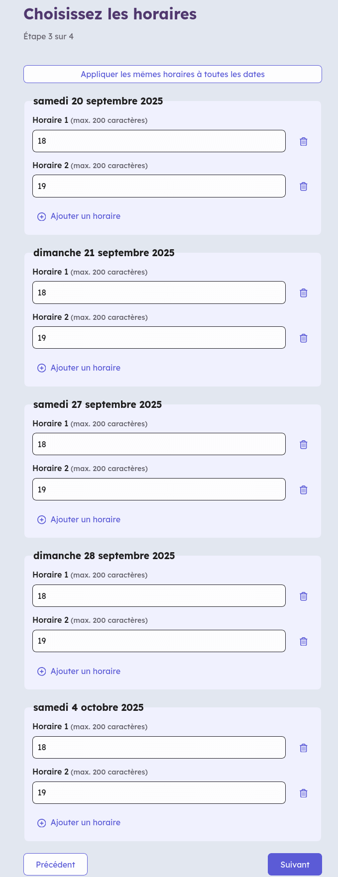 image étape 3 sondage date